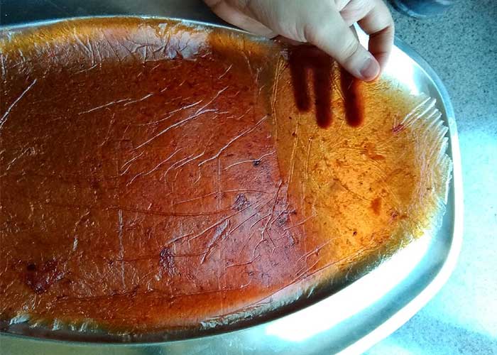 طرز تهیه لواشک خانگی